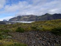 Murmelgrube aus Lavagestein nahe Skaftáfellsjökul